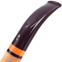Tabakpfeife Savinelli Riccio Rusticated Natural 9mm - Mundstückdetail