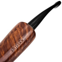 Tabakpfeife Savinelli Artisan Smooth Brown 0002, 3 mm – Detail der eingravierten Pfeifenmarkierung