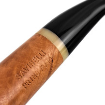 Savinelli Primo Fumo 9mm Tabakpfeife – Detail der eingravierten Pfeifenmarkierung
