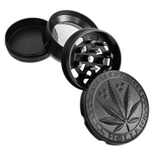 Grinder Grinder Black Grass 4cm 4-teilig