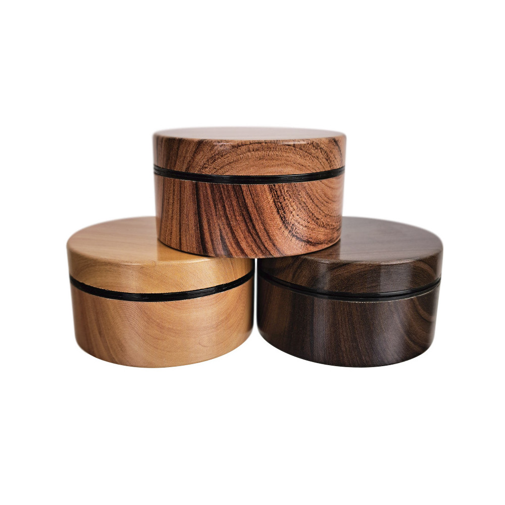 Schleifmaschine aus Acryl und Holz