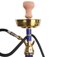 Cleopatra Shisha Blue Hookah - 50 cm