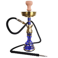 Cleopatra Shisha Blue Hookah - 50 cm