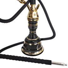 Cleopatra Shisha Schwarz - 50 cm