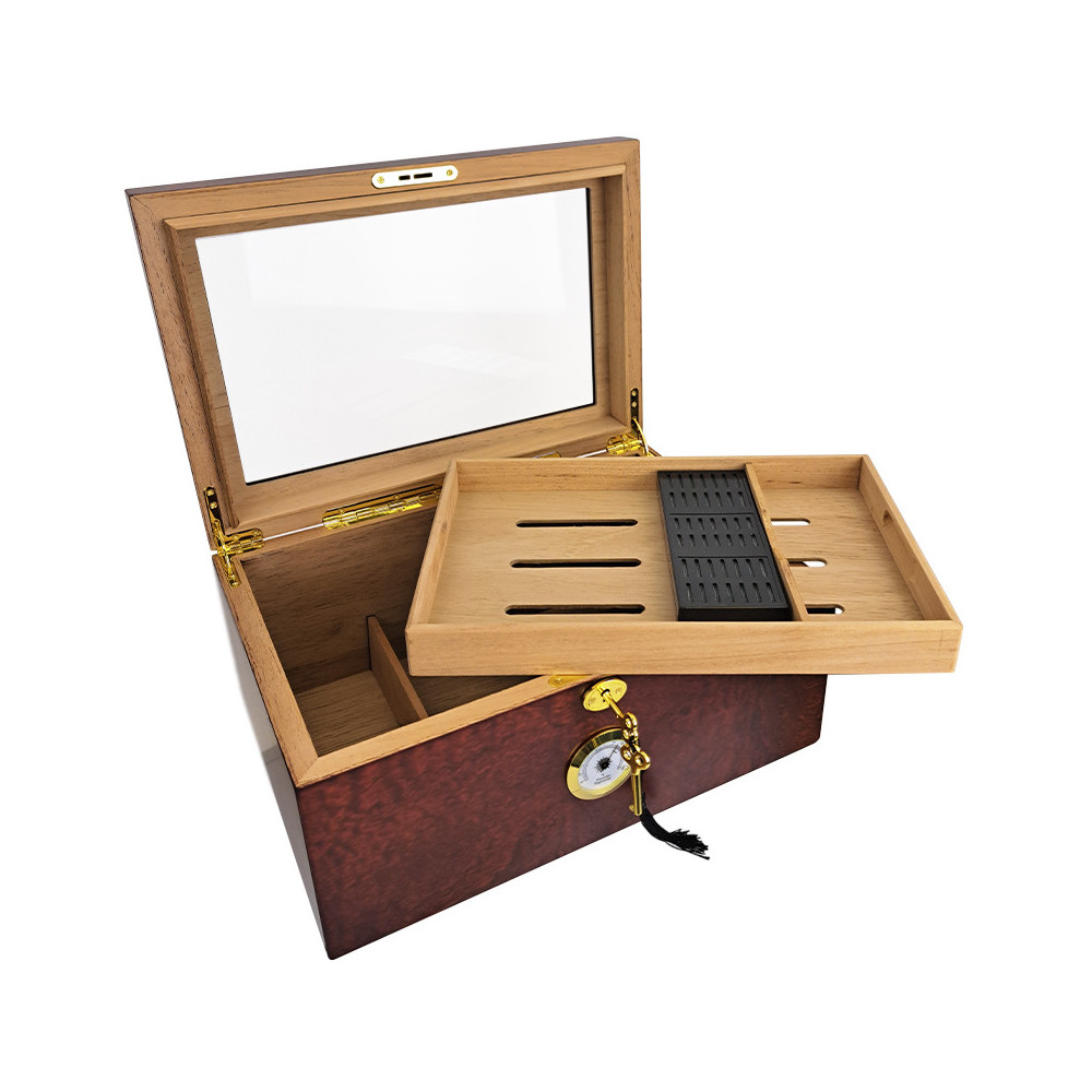 Gastro 50 Zigarrenhumidor aus Wurzelholz