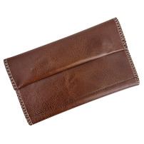 Etui für Tabak und Zigarettenpapier, klassisches Dunkelbraun