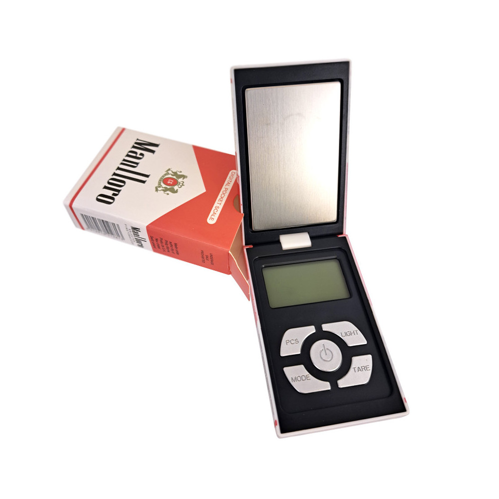 Digitale Zigarettenwaage mit Mikroskalierung 100 g/0,01 g