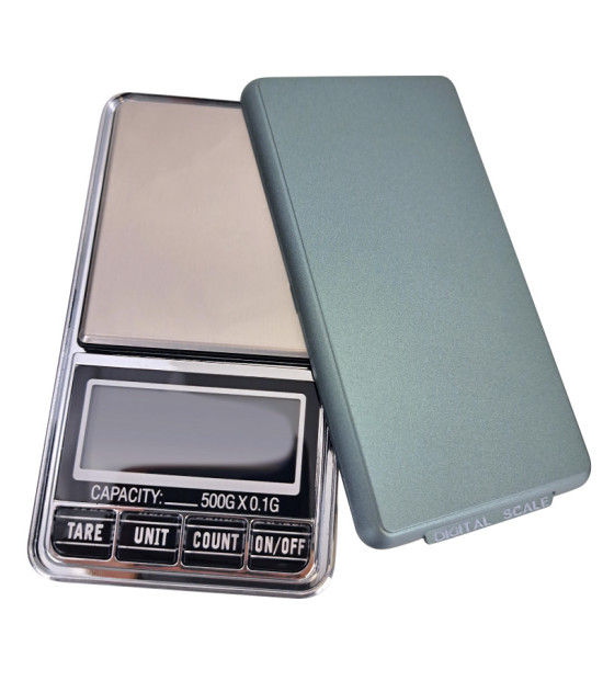 Digitale Mikrowaage, USB-wiederaufladbar, 500 g/0,1 g
