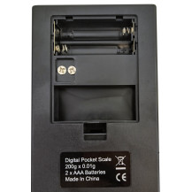 Professionelle digitale Mini-Mikrowaage 200 g/0,01 g