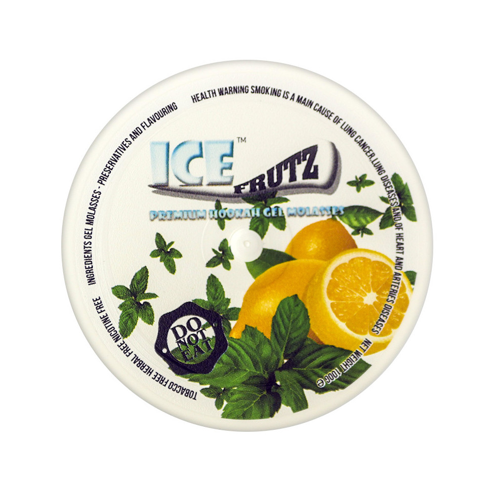 Ice Frutz Shisha-Gel 100g Zitrone-Minze - Minze und Zitrone
