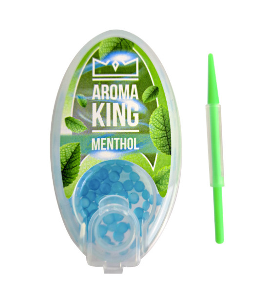 Mentholkugeln / -kapseln für den Aroma King Filter - Menthol (Minze)