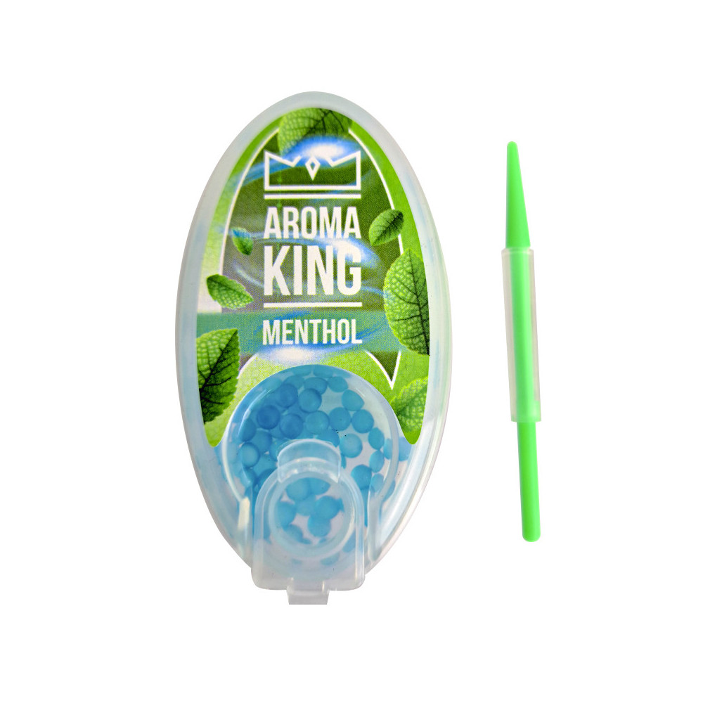 Mentholkugeln / -kapseln für den Aroma King Filter - Menthol (Minze)