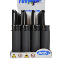 Clipper Tube Feuerzeug, schwarz, Soft-Touch