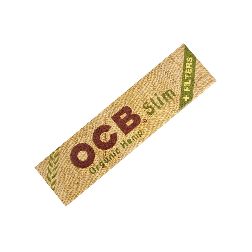 OCB Bio-Hanf King Size Slim Zigarettenpapier mit Filtern