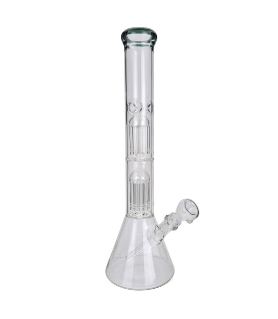 Glasbong Beaker Doppelmedusa
