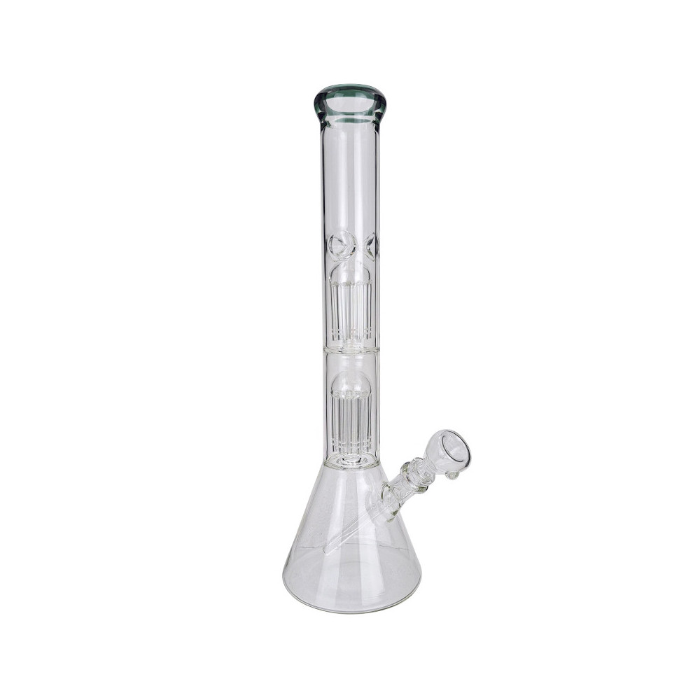 Glasbong Beaker Doppelmedusa