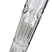 Glasbong Beaker Doppelmedusa