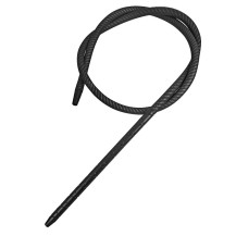 Silikonschlauch-Set mit Mundstück für Wasserpfeife CARBON TWIST