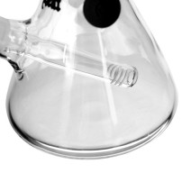 Set aus Glas-Bongos für getrocknete Kräuter und Öle in einem Etui