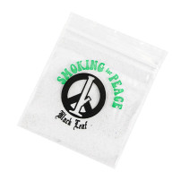 Smoking for Peace Zip-Beutel 35x35 cm, 100 Stück