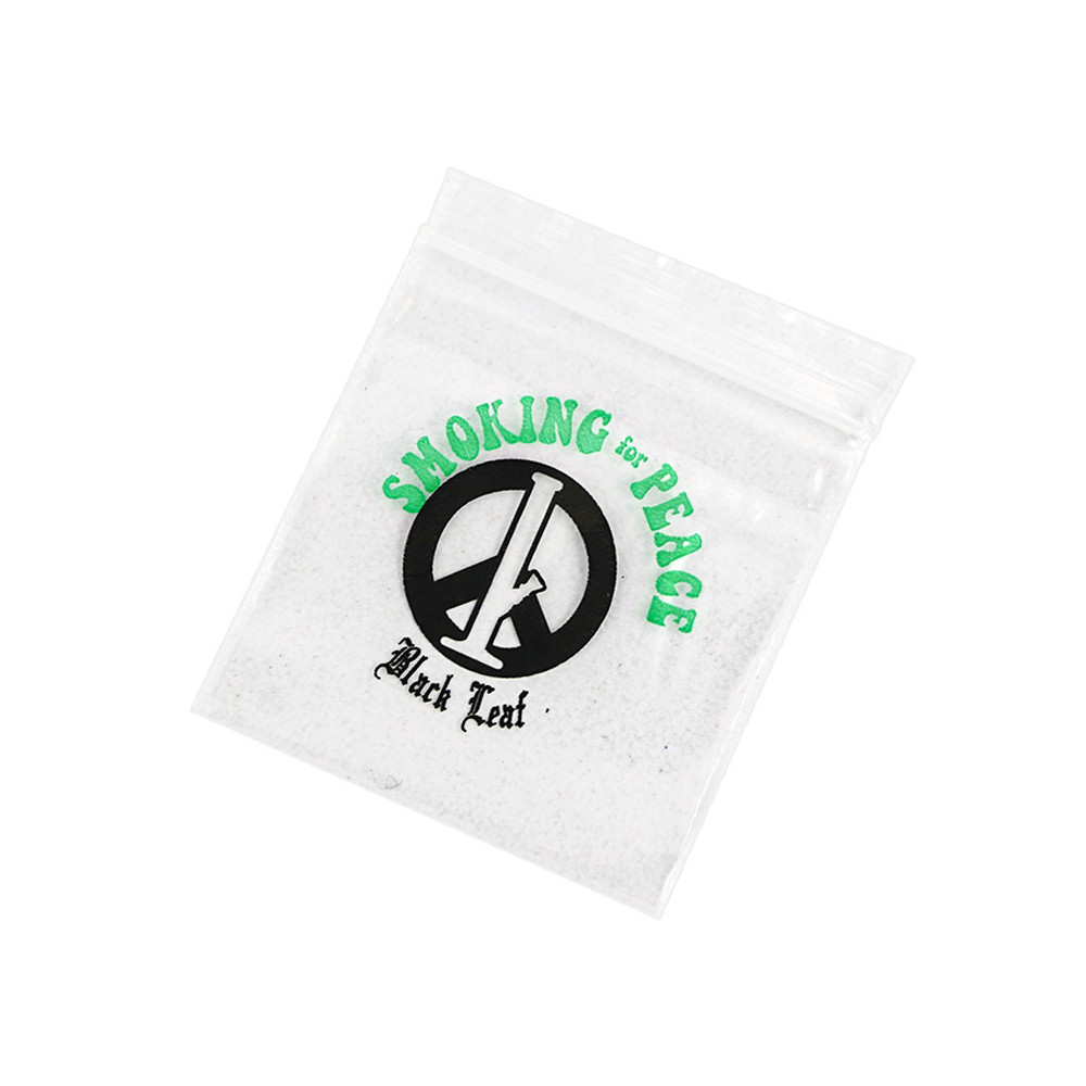 Smoking for Peace Zip-Beutel 35x35 cm, 100 Stück