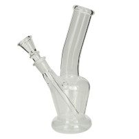 Bong-Set Breit 2 – Glasbong, Wasserpfeife, Grinder, Siebe und Pfeifenreiniger