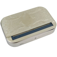 Rollbox / Schnupftabakdose aus Metall, 110 mm - Seitenansicht