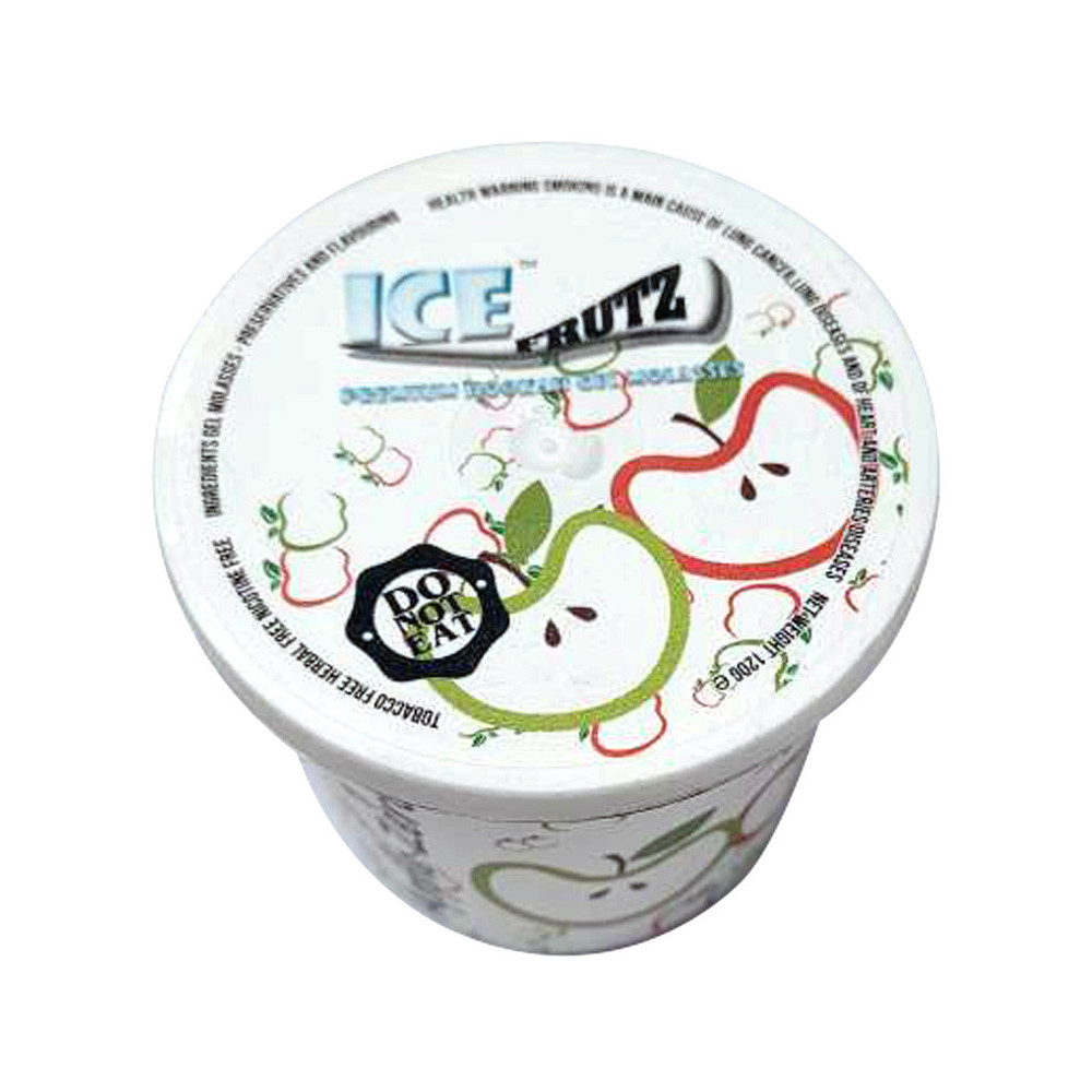 Ice Frutz Hookah Gel 120 g Apple Zero - Zwei Äpfel und Minze
