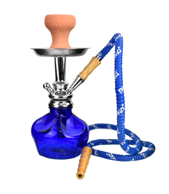 Mya Saray Wasserpfeife - Blau 32 cm