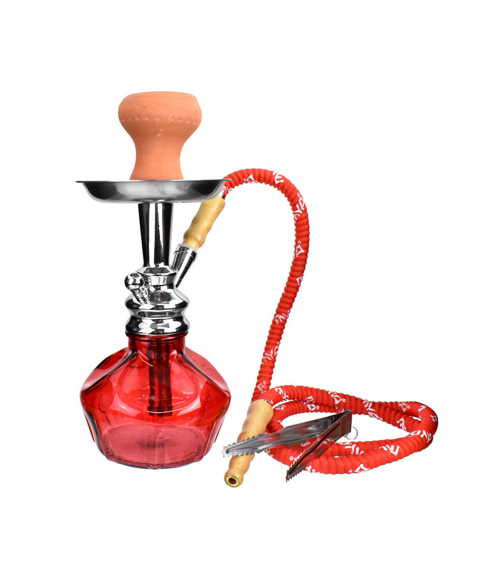 Mya Saray Wasserpfeife - Rot 32 cm