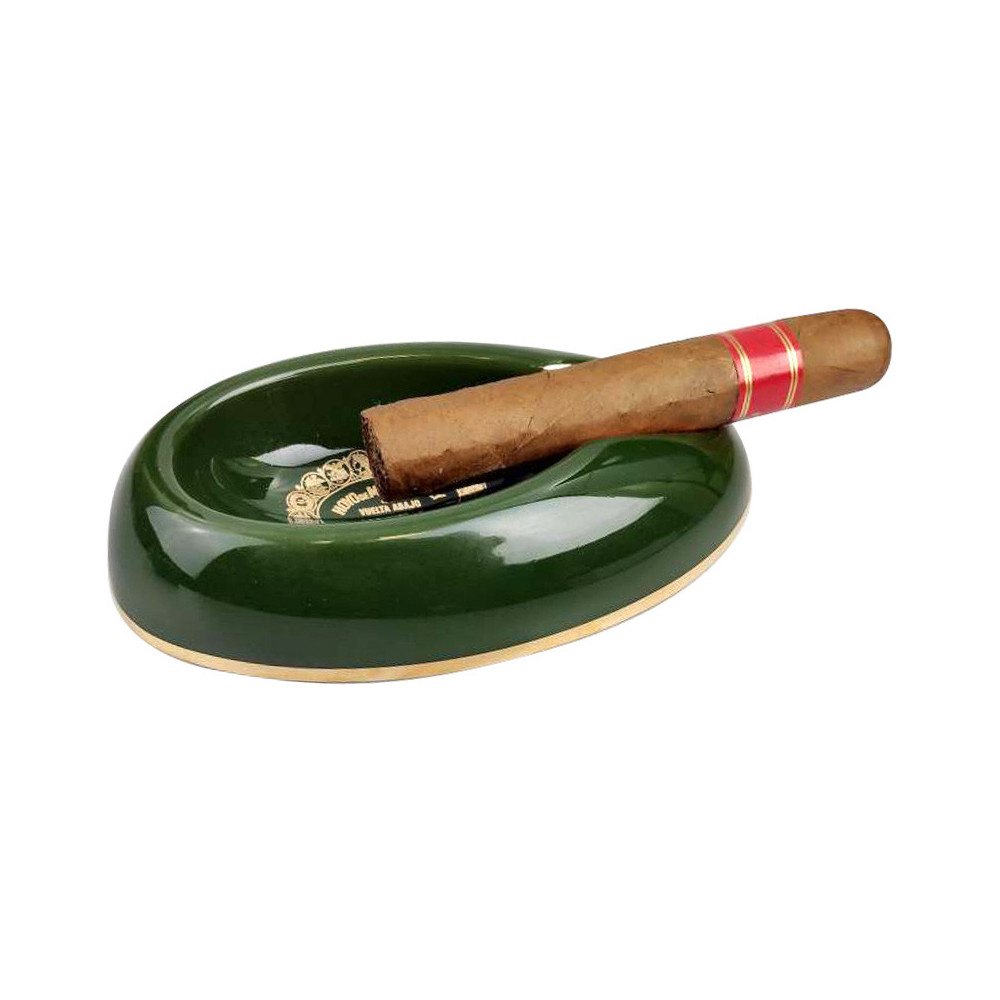 Hoyo de Monterrey Grüner Zigarrenaschenbecher