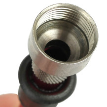 Bong-Pfeife aus Aluminium, 12 cm