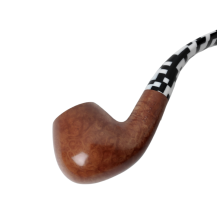 Pfeife SAVINELLA Pulcinella Glatt nat 9mm