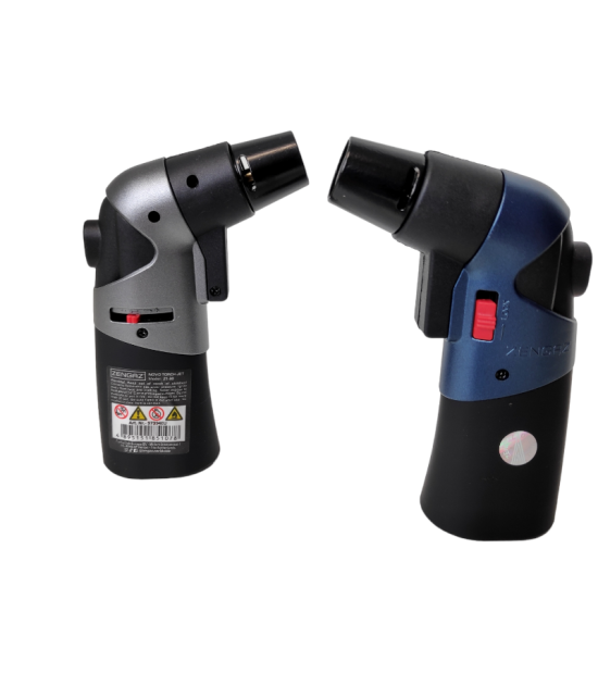 Zenga Torch Jet Metallic Feuerzeug – Farbmix