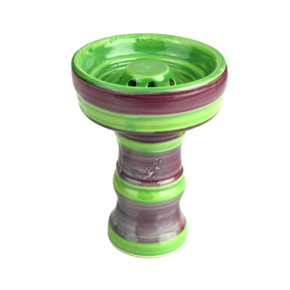 Shisha-Krone Keramik Lila - Grün
