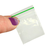 Transparente Zip-Beutel, 30 x 30 mm – 100 Stück