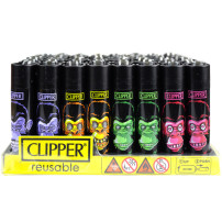 Clipper Feuerzeug MONKEYS Serie 4 Stück