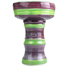 Shisha-Krone Keramik Lila - Grün