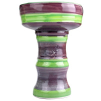 Shisha-Krone Keramik Lila - Grün
