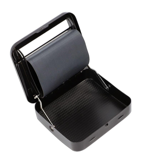 Zigarettenrollmaschine – Kombiniert mit: Rollbox Metall 70 mm