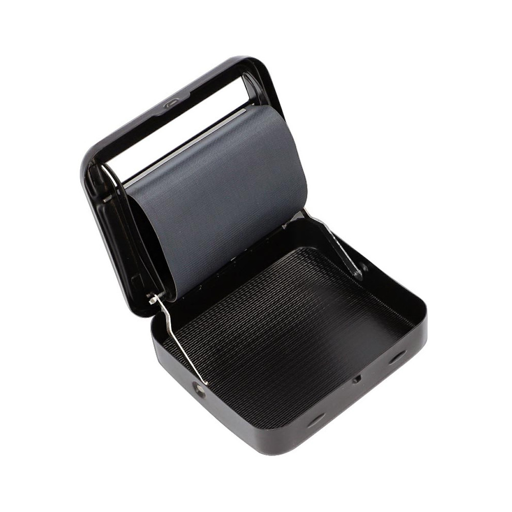 Zigarettenrollmaschine – Kombiniert mit: Rollbox Metall 70 mm
