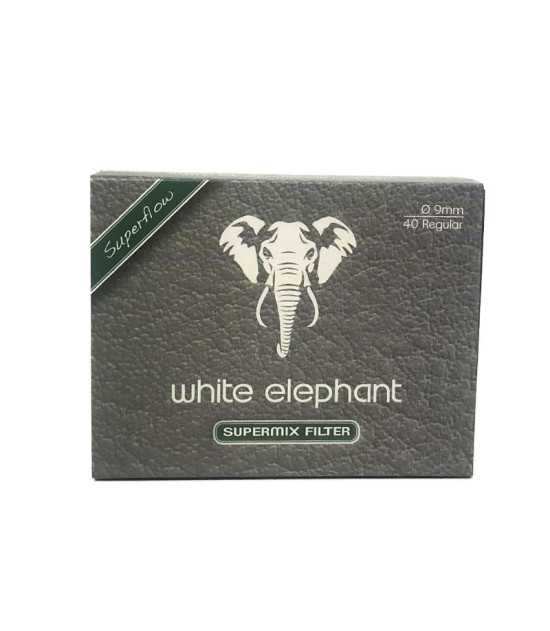 Pfeifenfilter White Elephant Supermix 9mm