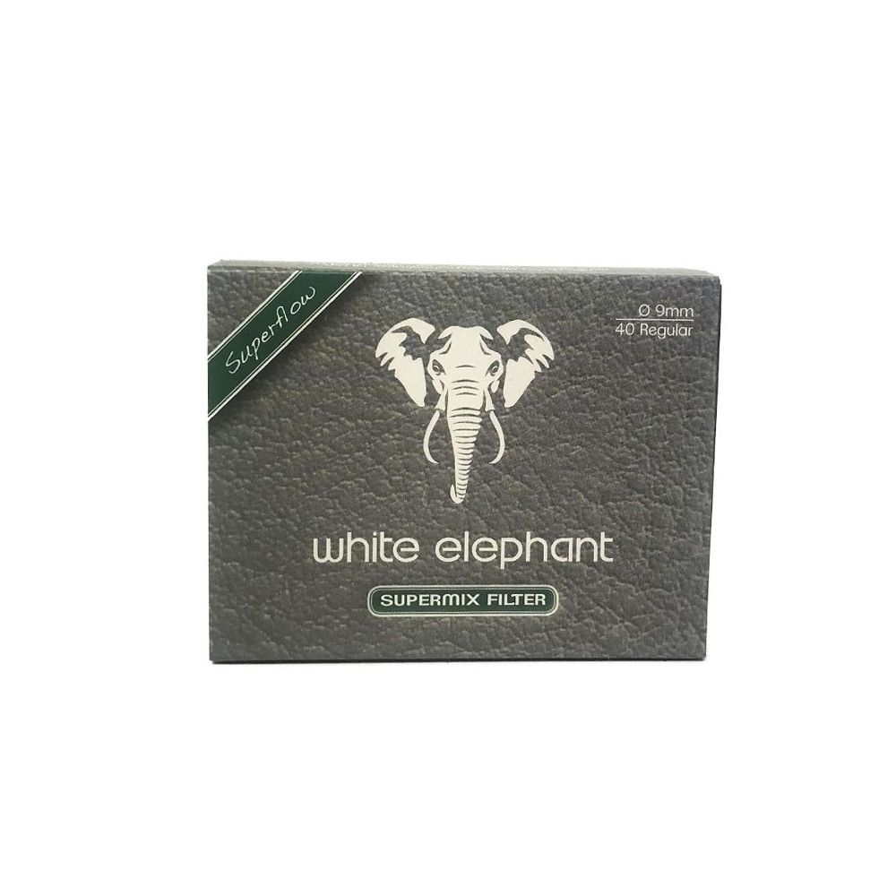 Pfeifenfilter White Elephant Supermix 9mm