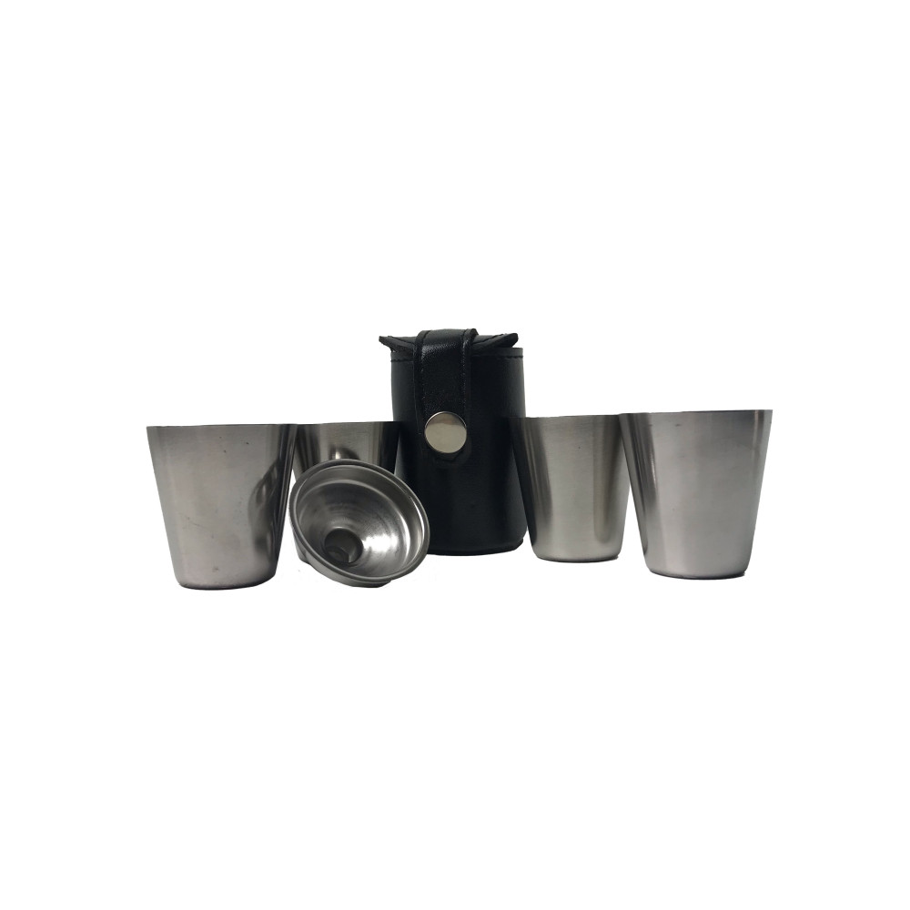 Flachmann Set 10287 – Geschenkset mit Flachmann-Glas