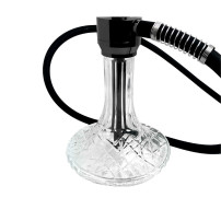 Kaya Shisha Inox Carbon – Elegante und langlebige Wasserpfeife | SmokeShop
