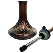 Hookah Amy Deluxe Radiant Brown