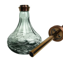 Hookah Amy Deluxe Xpress Chill S Bronze-Schwarz