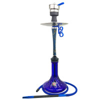 Hookah Amy Deluxe Radiant Blue