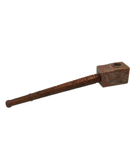 Pfeifenholz für trockene Kräuter - Stein