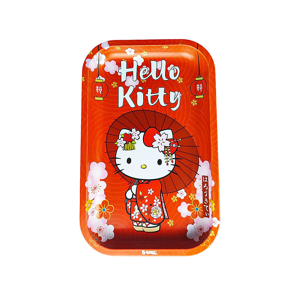Metall-Rolltablett G-Rollz Hello Kitty - Roter Kimono